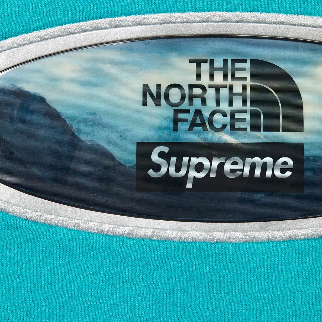 Supreme®/The North Face® Lenticular Mountains Hooded Sweatshirt view 10